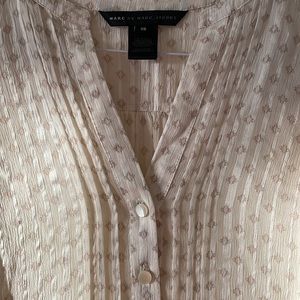 Marc by Marc Jacobs silk striped tunic blouse 🛑SOLD LINCOLN RD